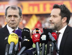 Galatasaray Başkanı Dursun Özbek, basın toplantısı