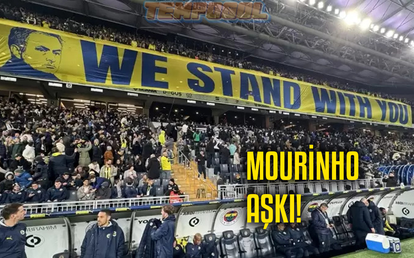 Fenerbahçe Taraftarından Mourinho’ya Destek