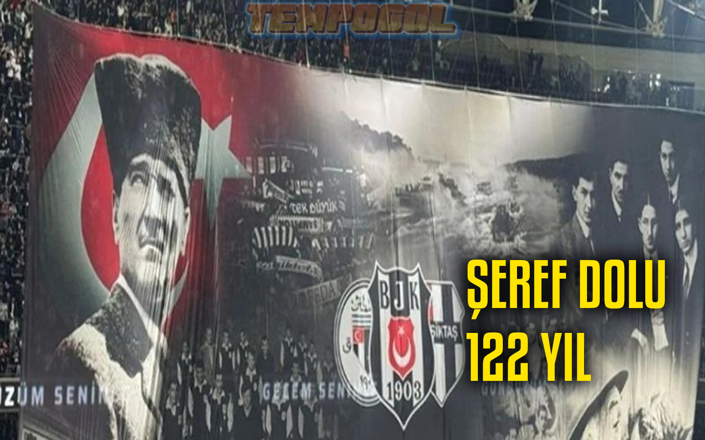 Beşiktaş’tan 122. Yıla Özel Paylaşım: “Şeref Dolu 122 Yıl”